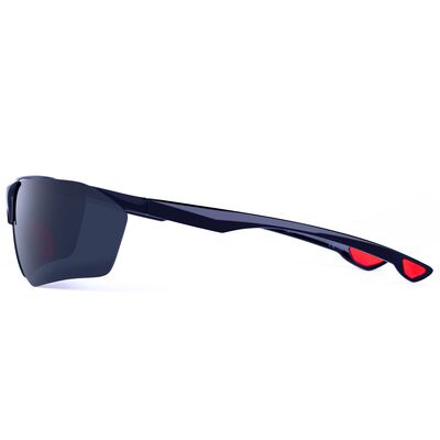 Black Sports Riding Sunglasses - TR90 Frame, TAC Polarized Lens